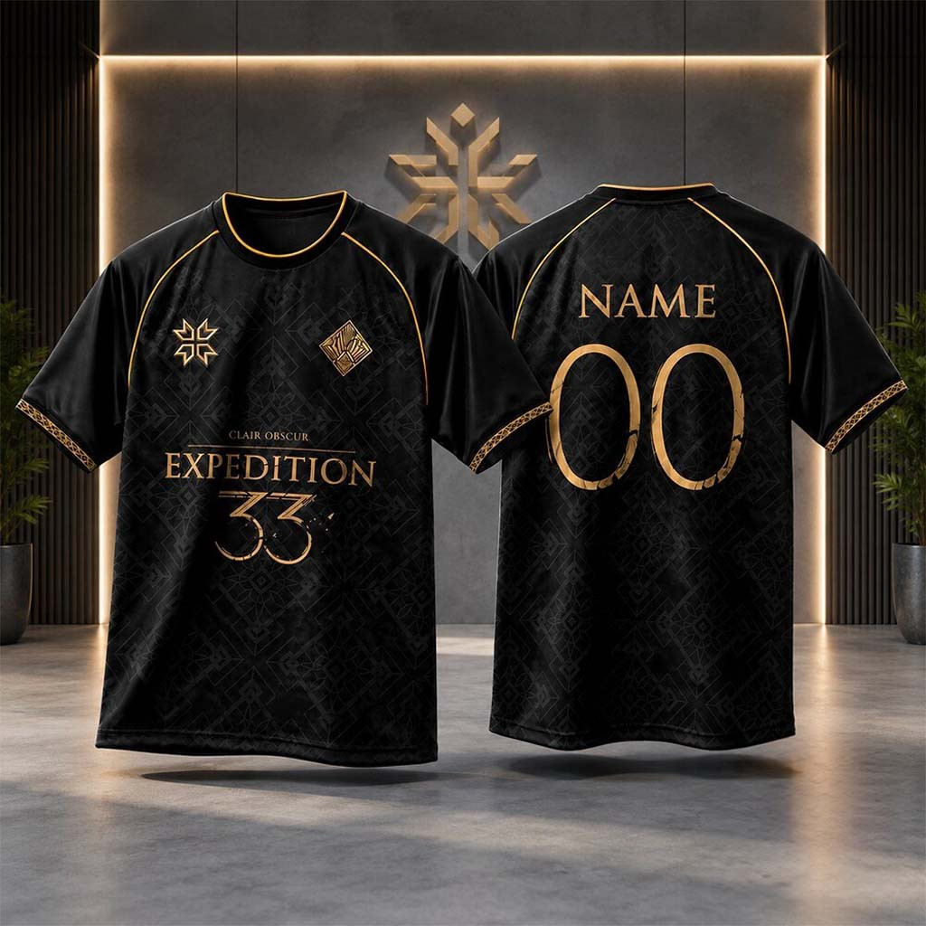 Custom Clair Obscur Expedition 33 Jersey Shirt Clair Obscur Merch Gifts For Brother - Kdjoy Custom Clair Obscur Expedition 33 Jersey Shirt Clair Obscur Merch Gifts For Brother - Kdjoy