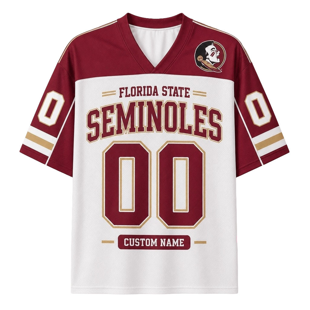 Custom Florida State Seminoles Jersey Game Day Outfit Football Gifts For Seminoles Fans - Kdjoy