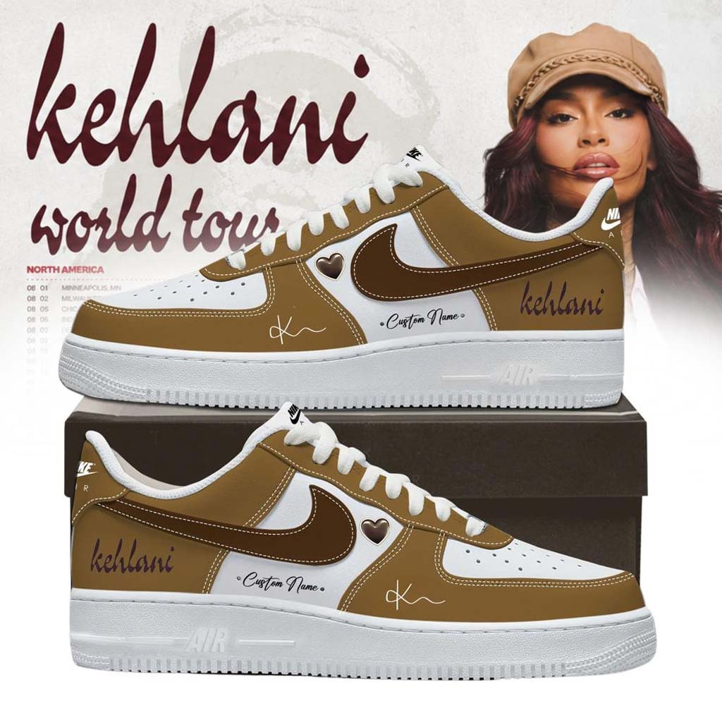 Custom Kehlani Merch World Tour 2026 North America Shoes Birthday Gifts For Music Lovers
