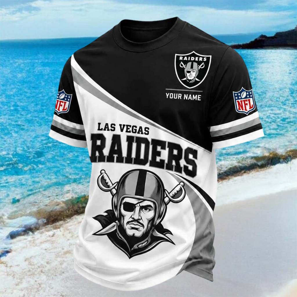 Custom Las Vegas Raiders Mascot Football Team Logo Shirt Las Vegas Football T-Shirt Raiders Merch - Kdjoy Custom Las Vegas Raiders Mascot Football Team Logo Shirt Las Vegas Football T-Shirt Raiders Merch - Kdjoy