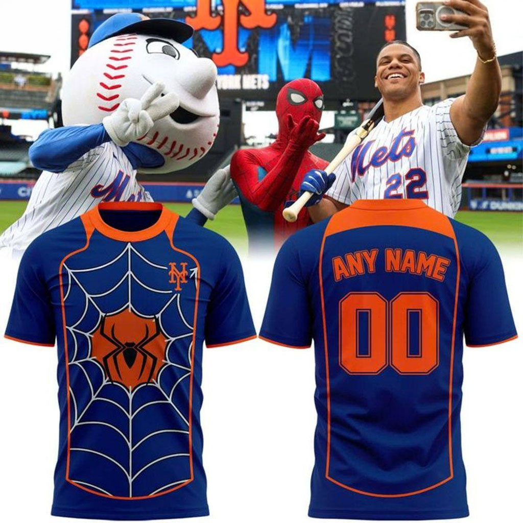 Custom New York Mets x Spider Man Brand New Day 2026 T-Shirt NY Mets Merch Fans Gifts - Kdjoy
