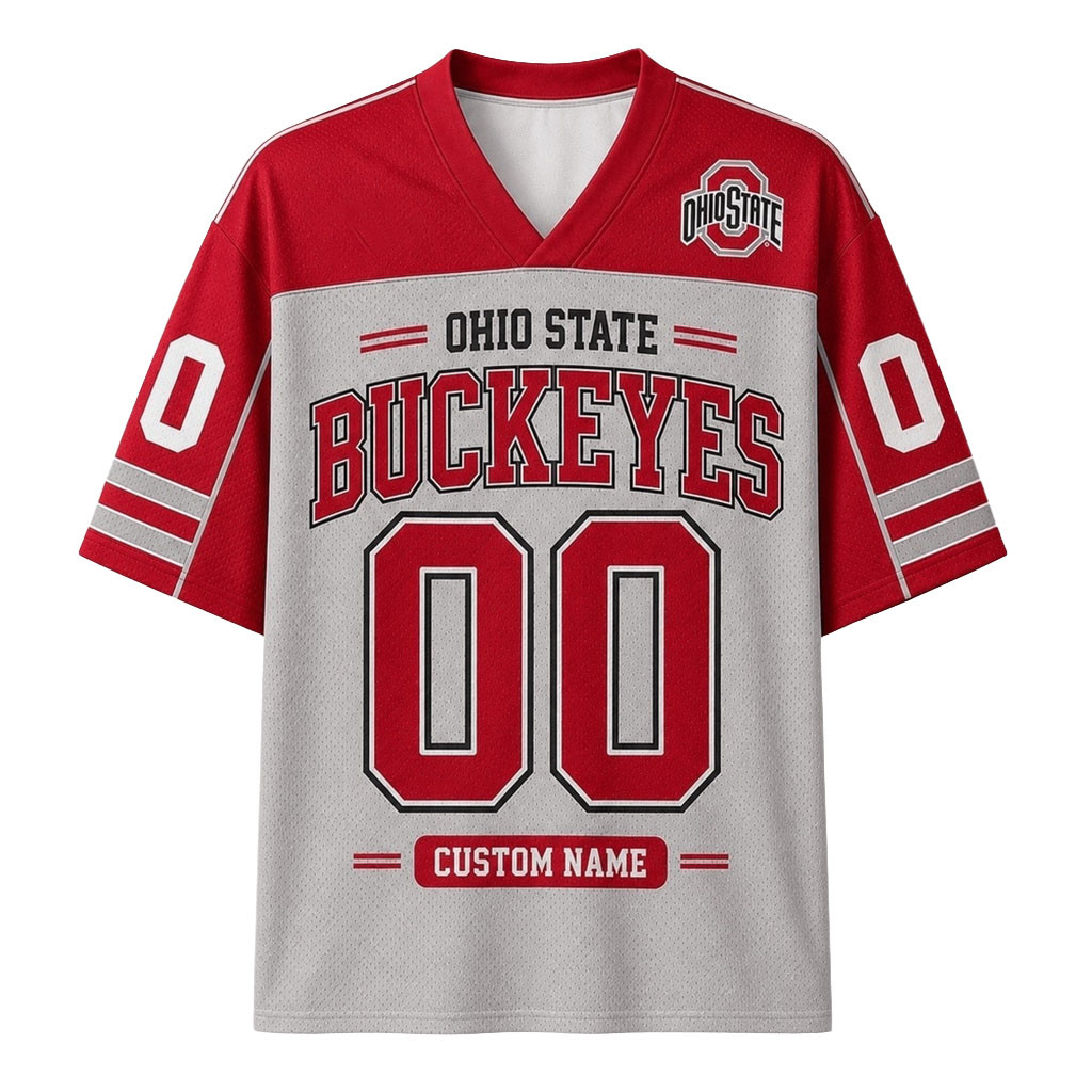 Custom Ohio State Buckeyes Jersey Ohio State Buckeyes Apparel Gifts For Football Fans - Kdjoy Custom Ohio State Buckeyes Jersey Ohio State Buckeyes Apparel Gifts For Football Fans - Kdjoy