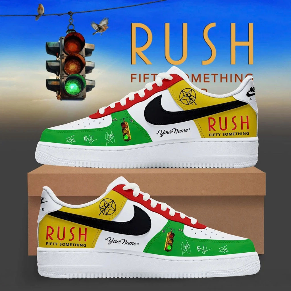 Custom RUSH Fifty Something Tour 2026 Sneakers RUSH Merch Presents For Boyfriend - Kdjoy Custom RUSH Fifty Something Tour 2026 Sneakers RUSH Merch Presents For Boyfriend - Kdjoy