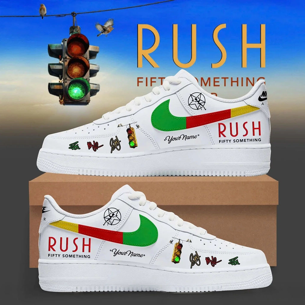 Custom RUSH Fifty Something Tour Signature Shoes Sneakers RUSH Band Merch Gift For Fans - Kdjoy Custom RUSH Fifty Something Tour Signature Shoes Sneakers RUSH Band Merch Gift For Fans - Kdjoy