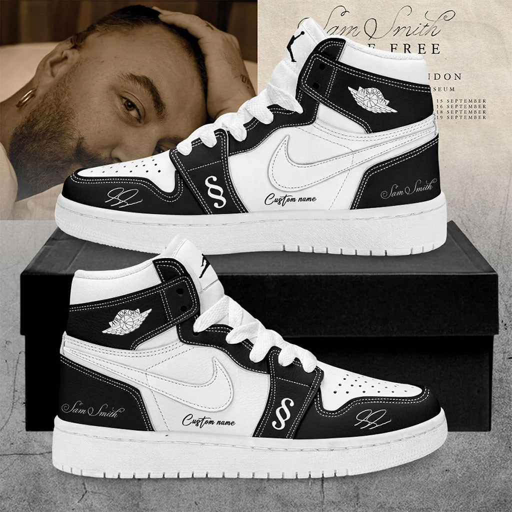Custom SAM SMITH To Be Free Live Sneakers Sam Smith Merch Gifts For Music Lovers - Kdjoy Custom SAM SMITH To Be Free Live Sneakers Sam Smith Merch Gifts For Music Lovers - Kdjoy