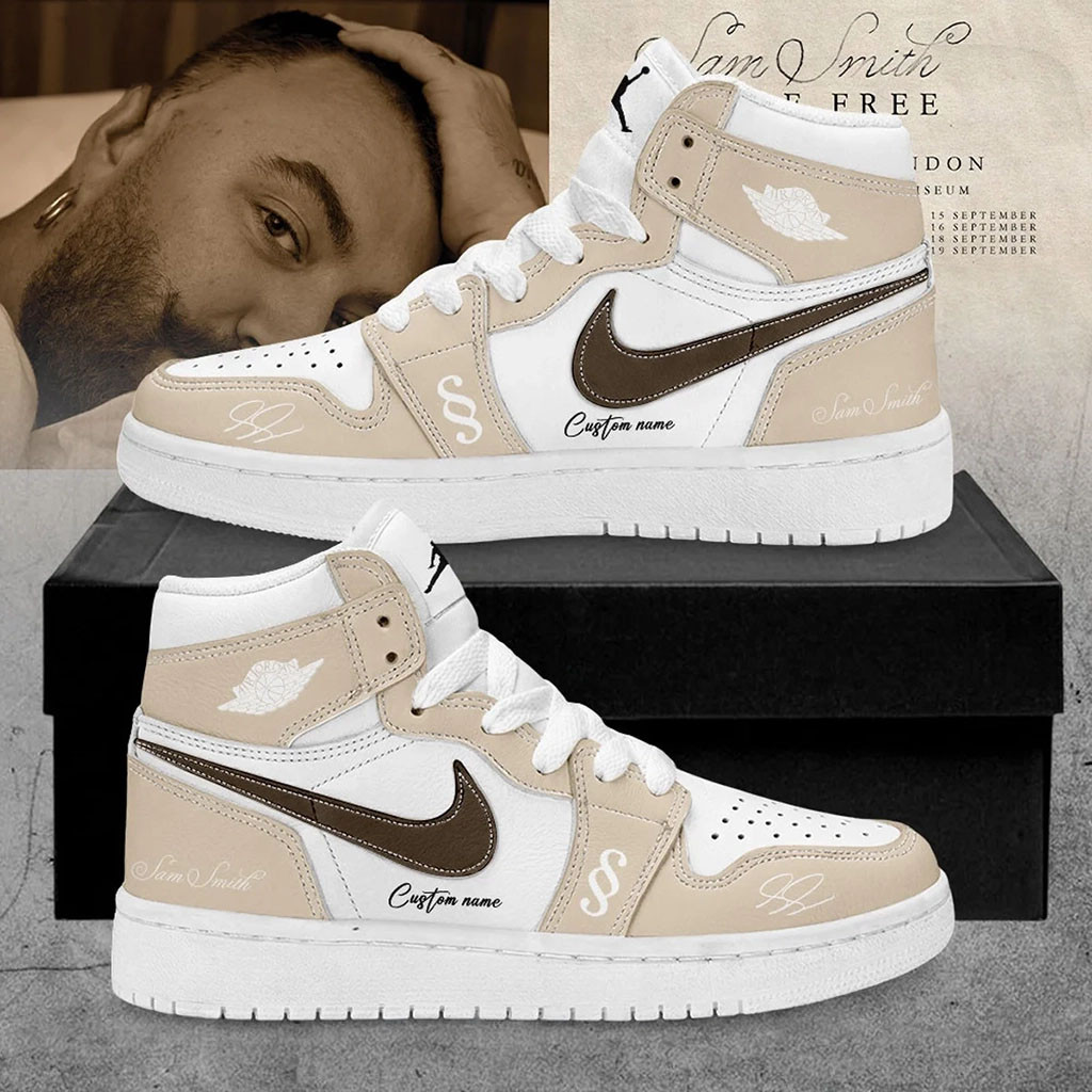 Custom SAM SMITH To Be Free Live Sneakers Sam Smith Merch Music Lovers Gifts For Son - Kdjoy Custom SAM SMITH To Be Free Live Sneakers Sam Smith Merch Music Lovers Gifts For Son - Kdjoy