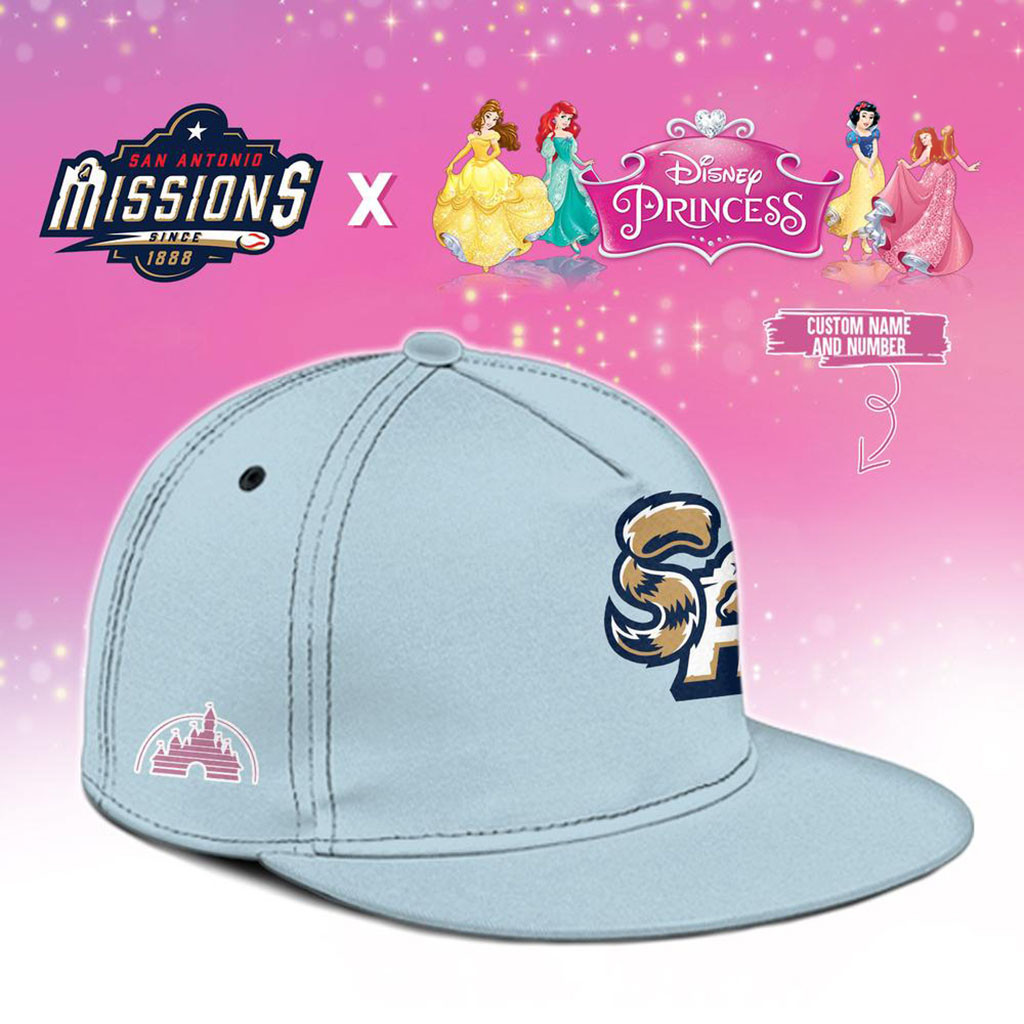 Custom San Antonio Missions X D Princess Snapback Hat SA Missions Merch Gift For Fans - Kdjoy Custom San Antonio Missions X D Princess Snapback Hat SA Missions Merch Gift For Fans - Kdjoy