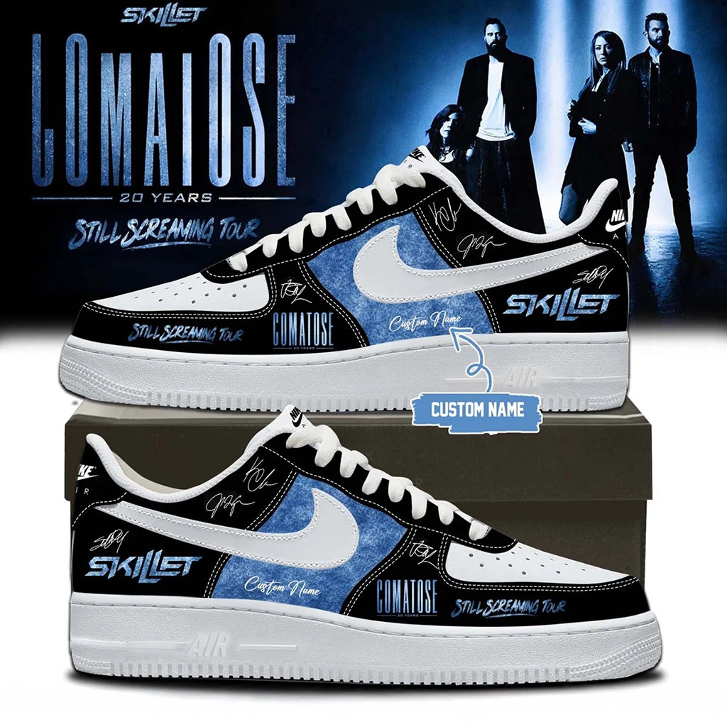 Custom Skillet Comatose Still Screaming Tour Shoes 20 Years Skillet Merch 2026 Music Lovers Gifts - Kdjoy