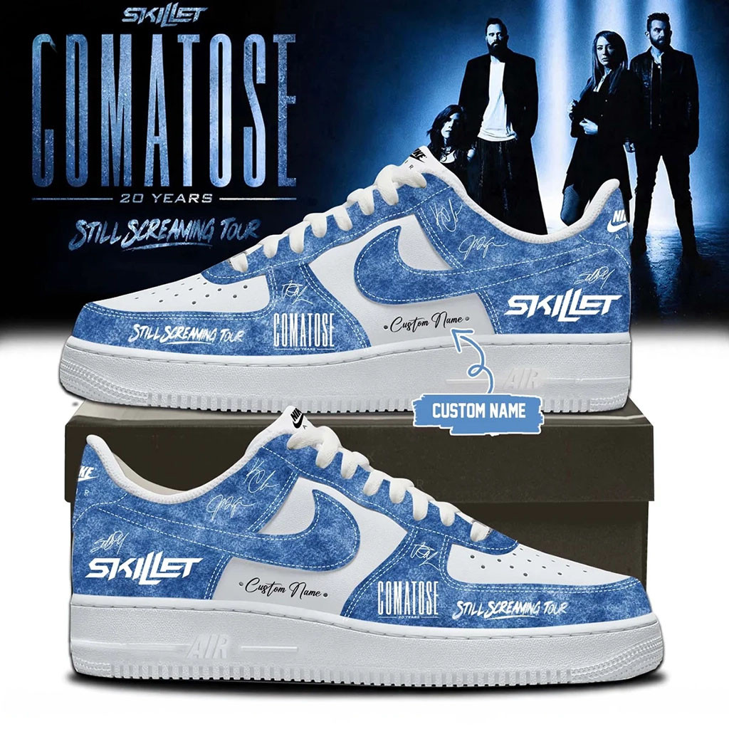 Custom Skillet Merch 2026 Comatose 20 Years Still Screaming Tour Shoes Gifts For Music Fans - Kdjoy