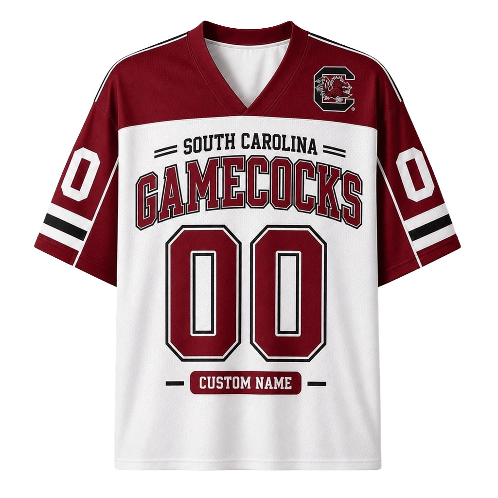 Custom South Carolina Gamecocks Jersey Game Day Outfit Ideas Gamecocks Fans Gifts - Kdjoy
