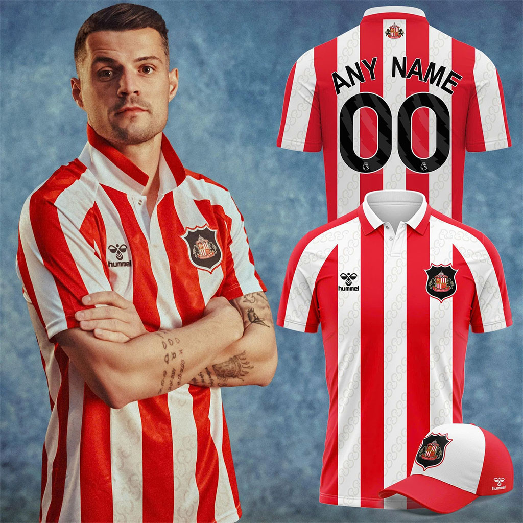 Custom Sunderland AFC 2026-27 Home Football Polo Shirt Sunderland AFC Merch Gifts For Fans - Kdjoy Custom Sunderland AFC 2026-27 Home Football Polo Shirt Sunderland AFC Merch Gifts For Fans - Kdjoy
