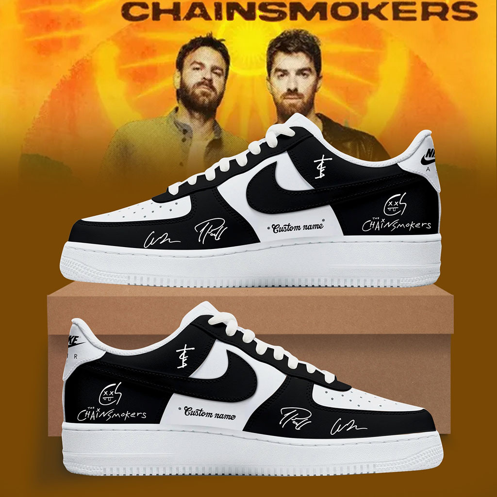 Custom The Chainsmokers Tour 2026 Sneakers The Chainsmokers Merch Birthday Present For Him Custom The Chainsmokers Tour 2026 Sneakers The Chainsmokers Merch Birthday Present For Him