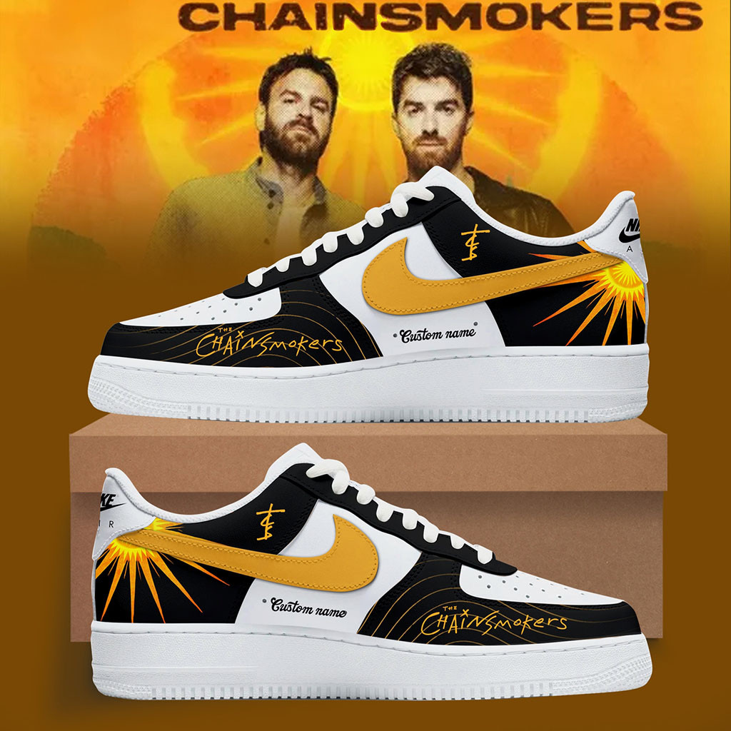 Custom The Chainsmokers Tour 2026 Sneakers The Chainsmokers Merch Gift Ideas For Him