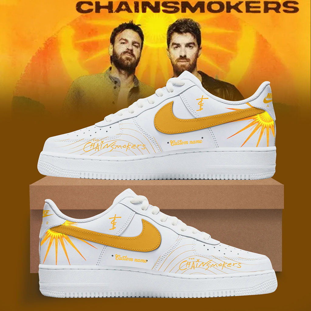 Custom The Chainsmokers Tour 2026 Sneakers The Chainsmokers Merch Gifts For Fans