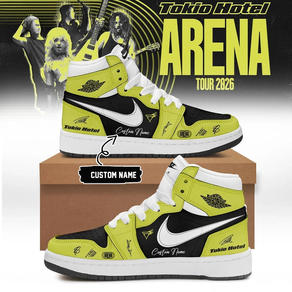 Custom Tokio Hotel Arena Tour 2026 Signature Sneakers Tokio Hotel Merch Gifts For Music Fan - Kdjoy Custom Tokio Hotel Arena Tour 2026 Signature Sneakers Tokio Hotel Merch Gifts For Music Fan - Kdjoy
