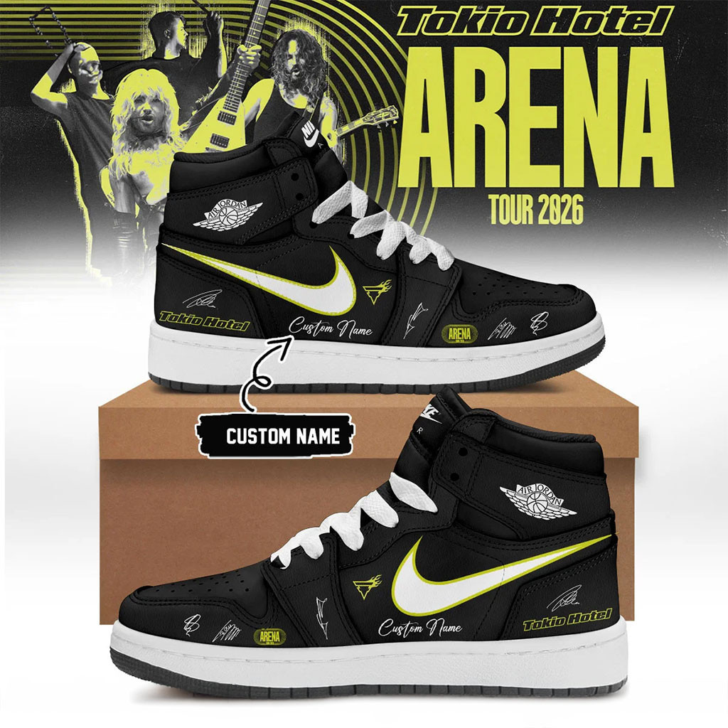 Custom Tokio Hotel ARENA TOUR Sneakers Tokio Hotel Merch Presents For Boyfriend - Kdjoy