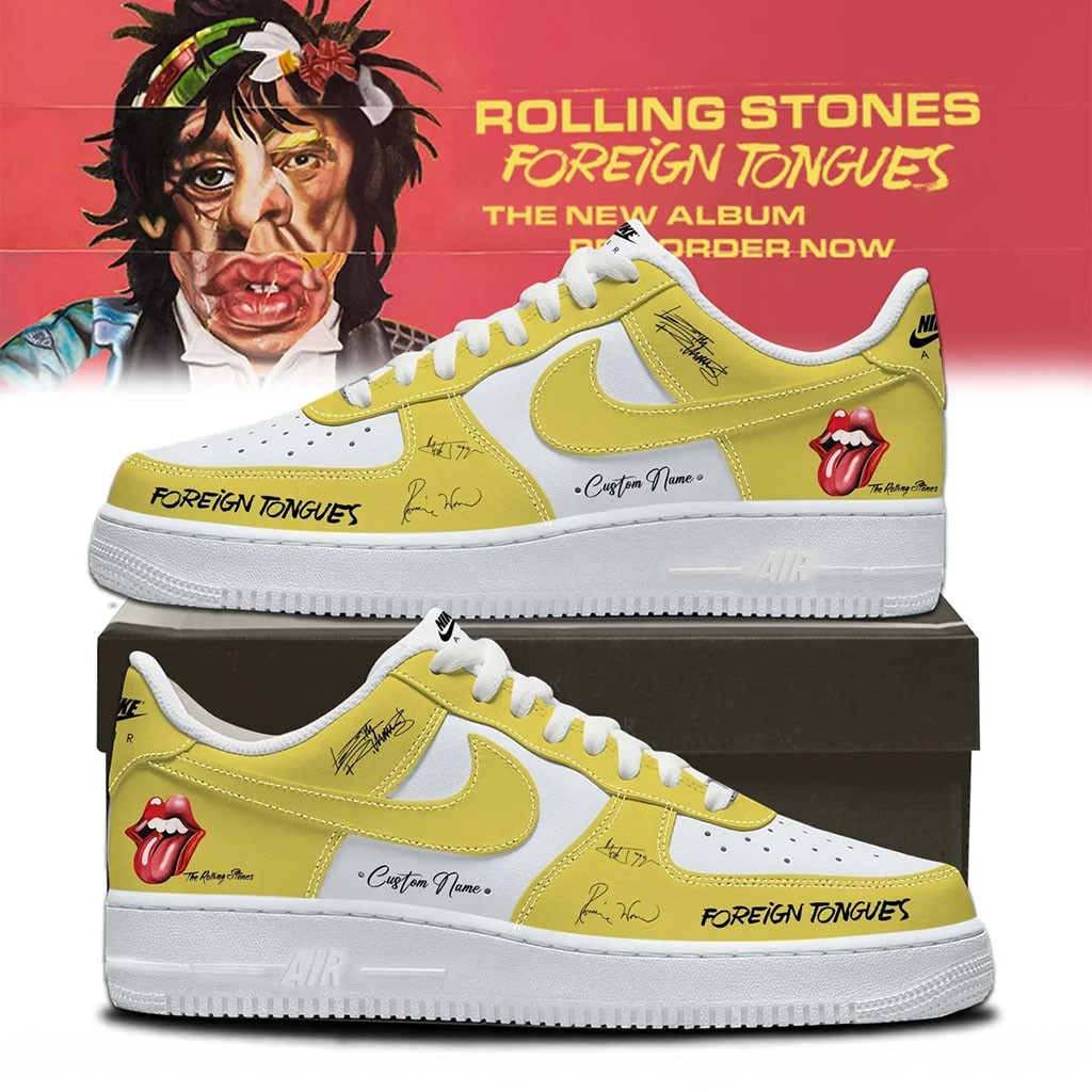 Customize The Rolling Stones Merch 2026 Foreign Tongues Signature Sneakers Gift For Music Fans - Kdjoy Customize The Rolling Stones Merch 2026 Foreign Tongues Signature Sneakers Gift For Music Fans - Kdjoy