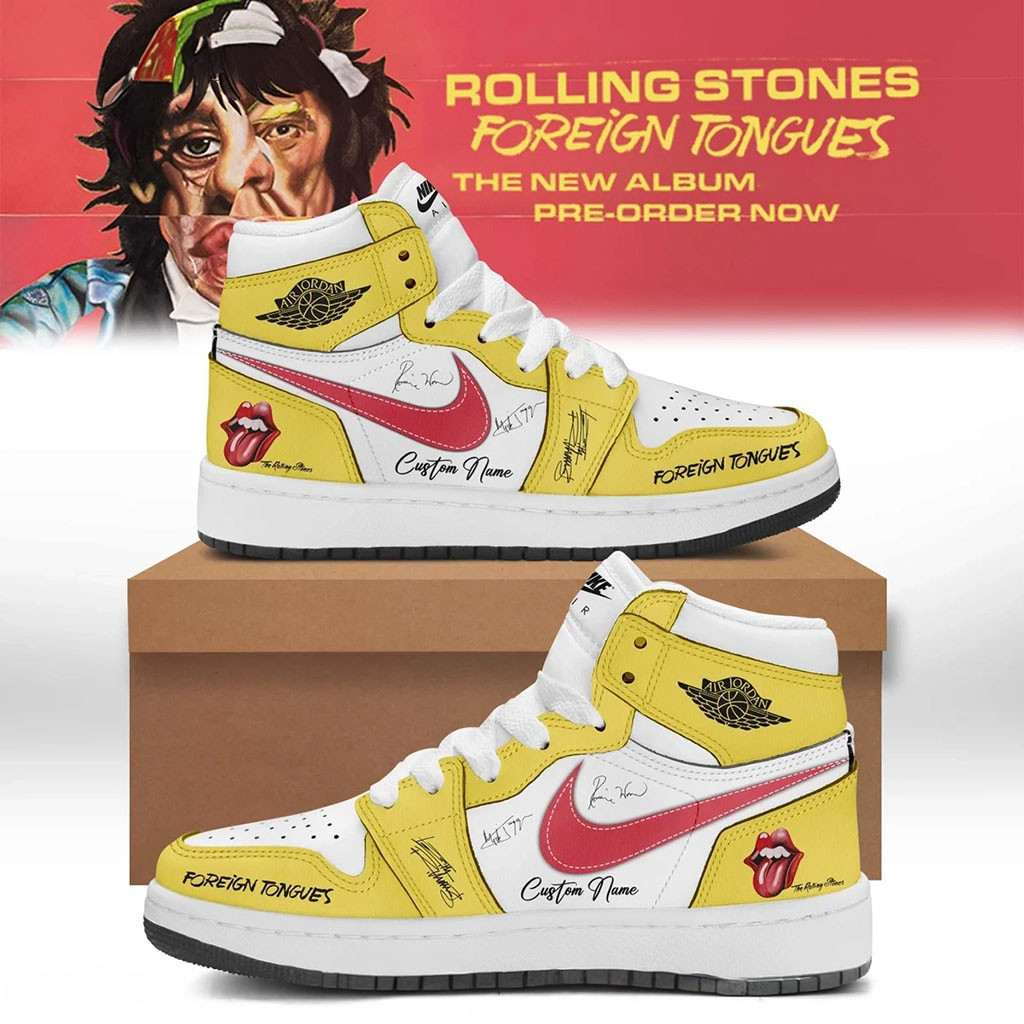 Customize The Rolling Stones Merch 2026 Foreign Tongues Sneakers Best Gift For Music Lovers - Kdjoy Customize The Rolling Stones Merch 2026 Foreign Tongues Sneakers Best Gift For Music Lovers - Kdjoy