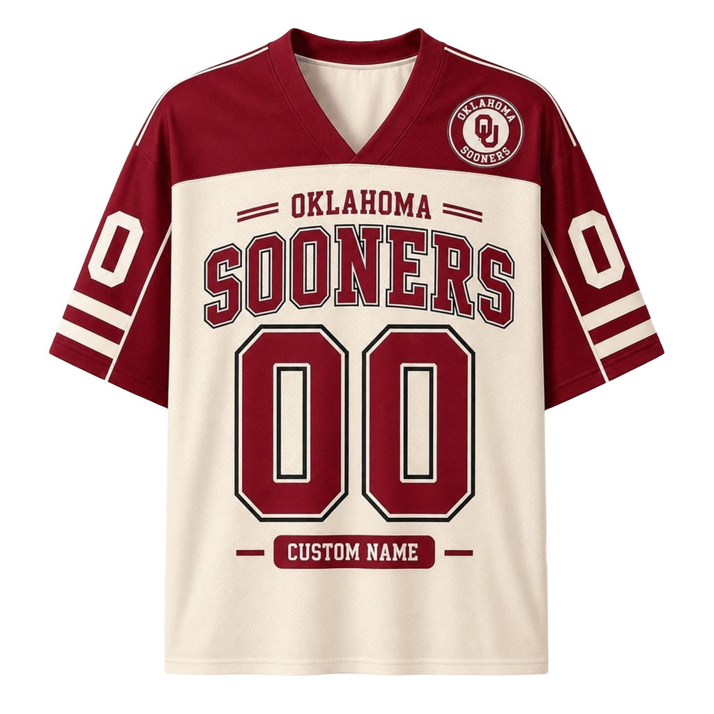 Customized Oklahoma Sooners Jersey Game Day Outfit Oklahoma Sooners Fans Gifts - Kdjoy Customized Oklahoma Sooners Jersey Game Day Outfit Oklahoma Sooners Fans Gifts - Kdjoy