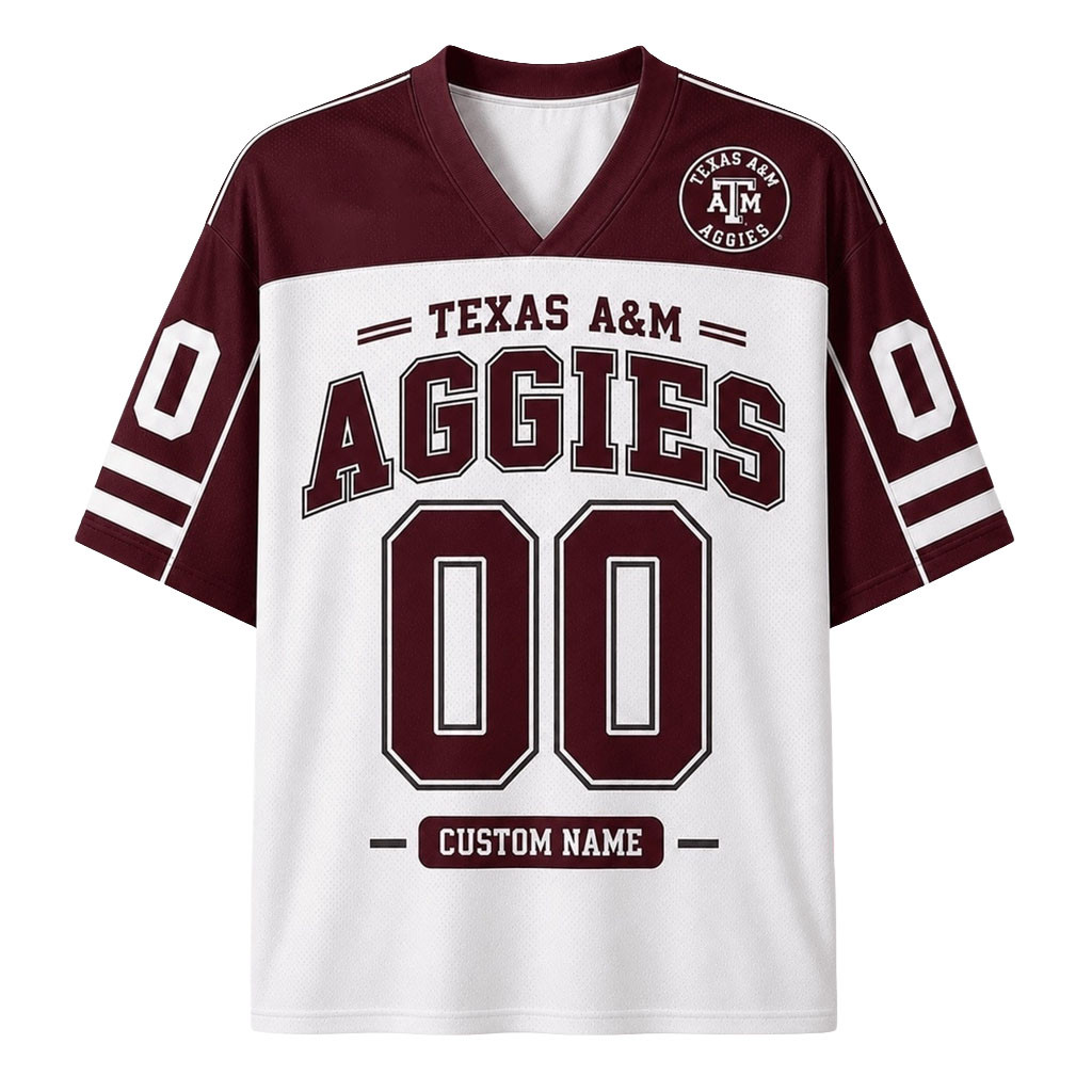Customized Texas AnM Aggies Jersey Football Game Day Outfit Gifts For Aggies Fans - Kdjoy Customized Texas AnM Aggies Jersey Football Game Day Outfit Gifts For Aggies Fans - Kdjoy