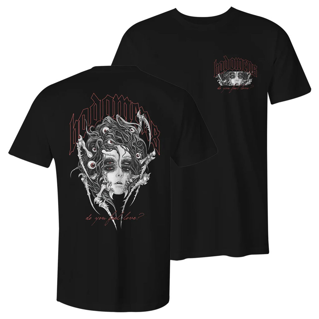 Cut Loose Merch 2026 Bad Omens Spider Lady T-Shirt Do You Feel Love Shirt Bad Omens Merch - Kdjoy Cut Loose Merch 2026 Bad Omens Spider Lady T-Shirt Do You Feel Love Shirt Bad Omens Merch - Kdjoy