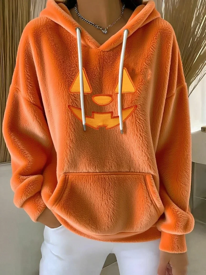 Cute Minimalist Pumpkin Face Eyes Hoodie Target Halloween Clothing Gift For Teens - Kdjoy Cute Minimalist Pumpkin Face Eyes Hoodie Target Halloween Clothing Gift For Teens - Kdjoy