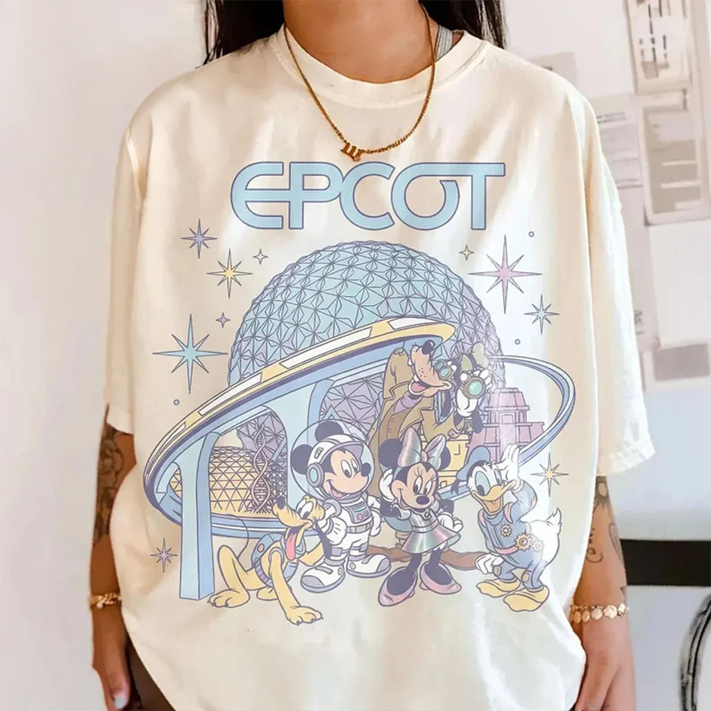 D Epcot Shirt 2026 Epcot World Traveler D Trip T-Shirt Mickey Mouse Merch Gift For Sisters - Kdjoy