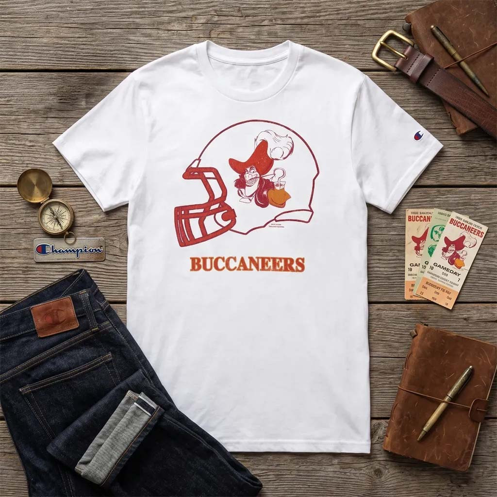 D Football Collab Merch Tampa Bay Buccaneers Bucco Bruce Champion T-Shirt 2026 Fan Apparel - Kdjoy D Football Collab Merch Tampa Bay Buccaneers Bucco Bruce Champion T-Shirt 2026 Fan Apparel - Kdjoy