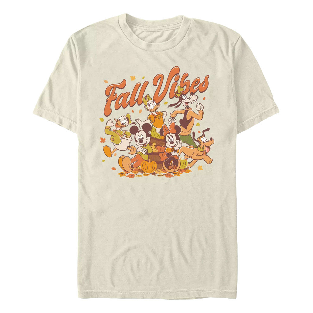 D Halloween Merch 2026 Mickey Mouse And Friends Fall Vibes T-Shirt Cute Autumn Gift Ideas - Kdjoy D Halloween Merch 2026 Mickey Mouse And Friends Fall Vibes T-Shirt Cute Autumn Gift Ideas - Kdjoy