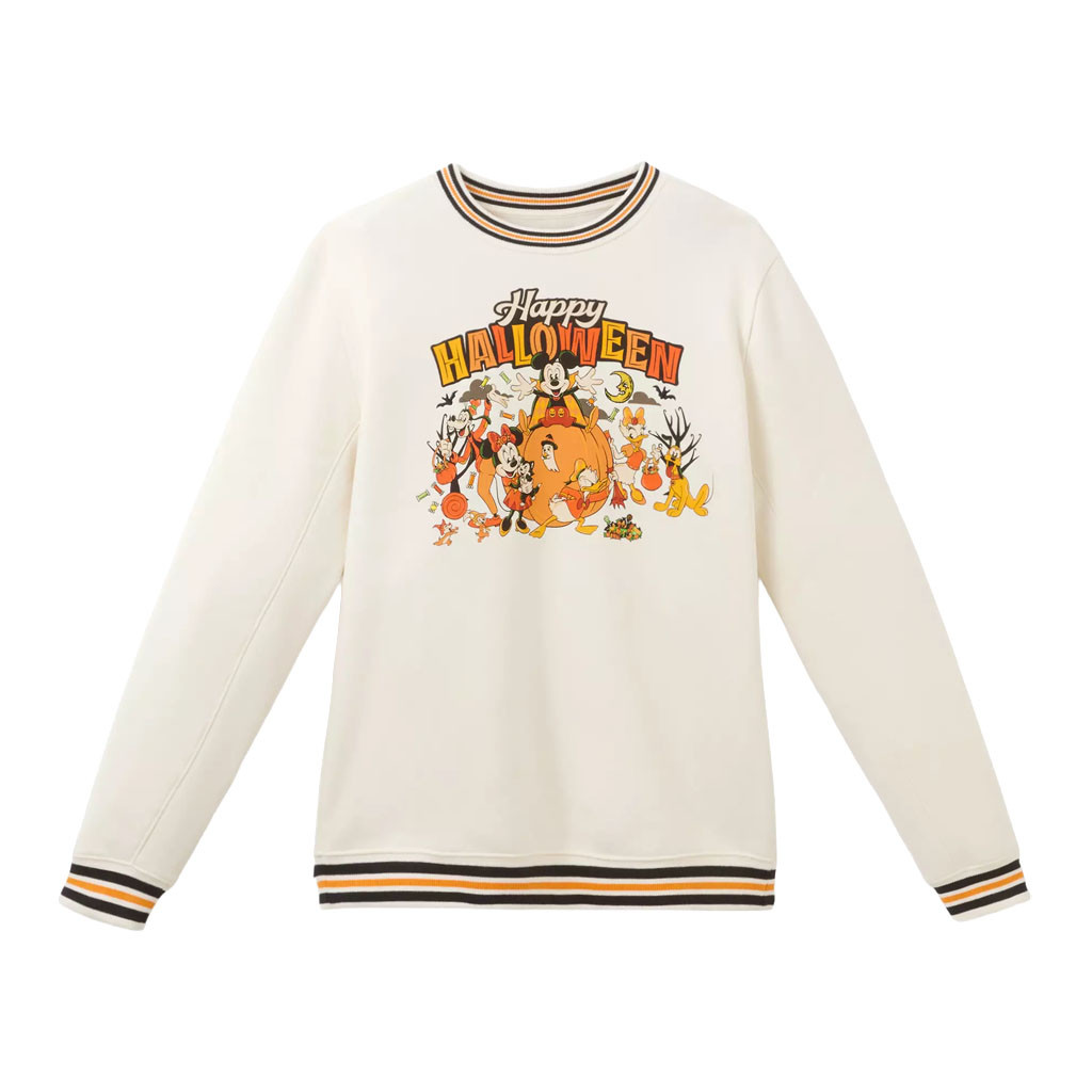 D Halloween Merch 2026 Mickey Mouse And Friends Happy Halloween Sweatshirt BFF Gifts - Kdjoy