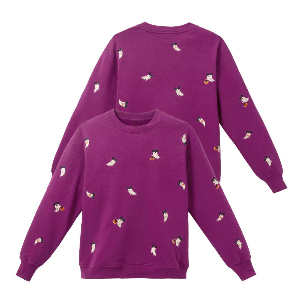 D Halloween Merch 2026 Mickey Mouse Ear Hat Ghost Halloween Sweatshirt Gift For Friends - Kdjoy