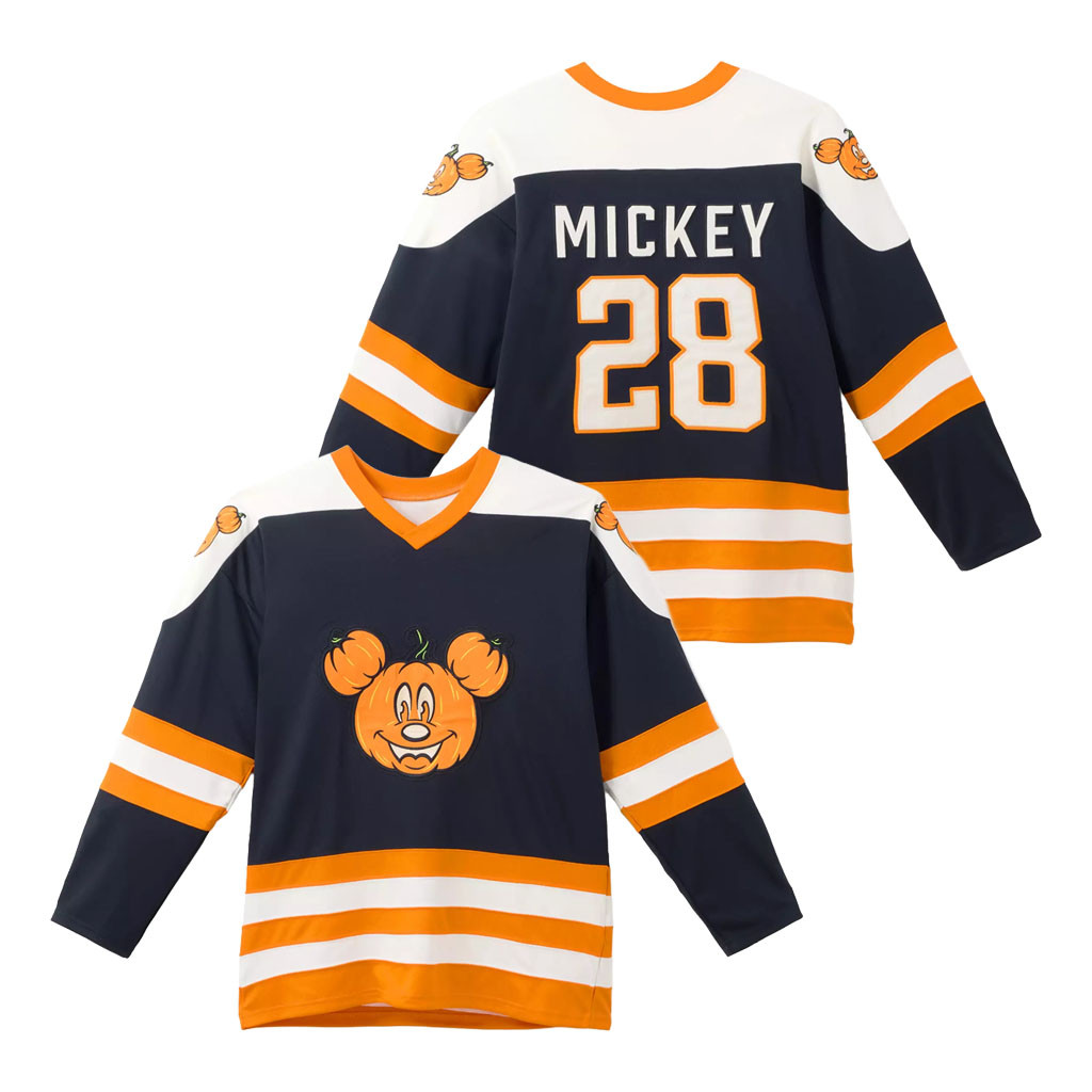 D Halloween Merch 2026 Mickey Mouse Halloween Hockey Jersey Spooky Gifts - Kdjoy
