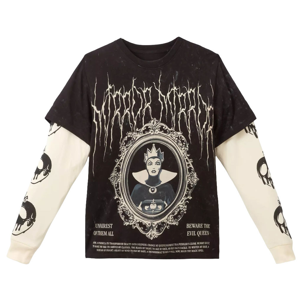 D Metal Merch 2026 Evil Queen Long Sleeve T-Shirt Snow White and the Seven Dwarfs Merch Gifts - Kdjoy D Metal Merch 2026 Evil Queen Long Sleeve T-Shirt Snow White and the Seven Dwarfs Merch Gifts - Kdjoy