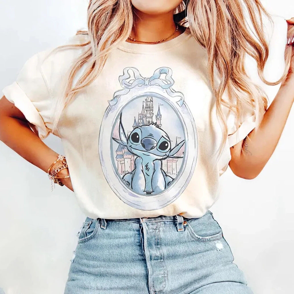 D Stitch Shirt Retro Stitch Coquette Magical Kingdom Shirt Birthday Ideas For Sisters - Kdjoy