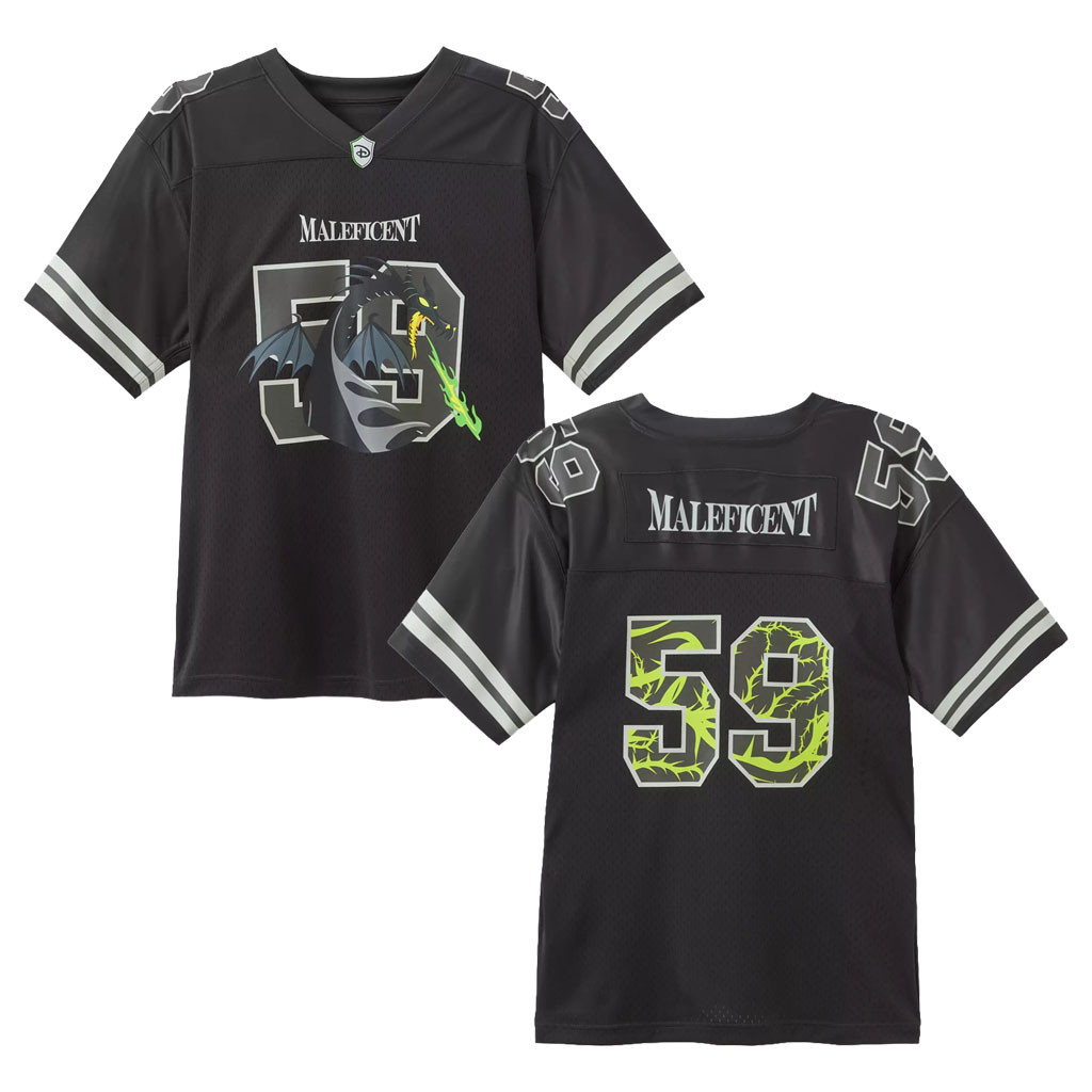 D Villains Merch 2026 Maleficent As Dragon Football Jersey Sleeping Beauty Merch Gift For Son - Kdjoy D Villains Merch 2026 Maleficent As Dragon Football Jersey Sleeping Beauty Merch Gift For Son - Kdjoy