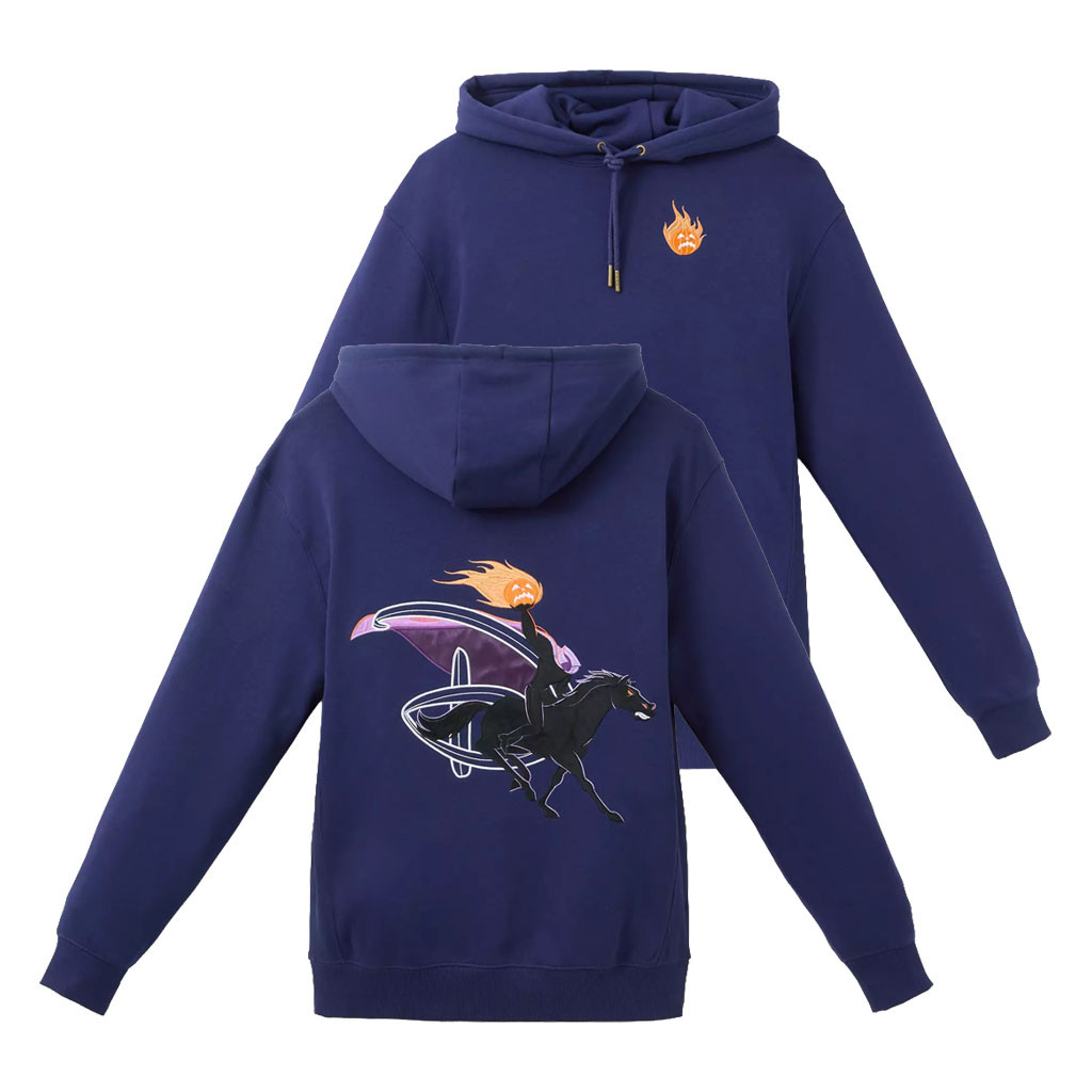 D Villains Merch 2026 The Headless Horseman Hoodie The Adventures of Ichabod And Mr Toad Merch - Kdjoy