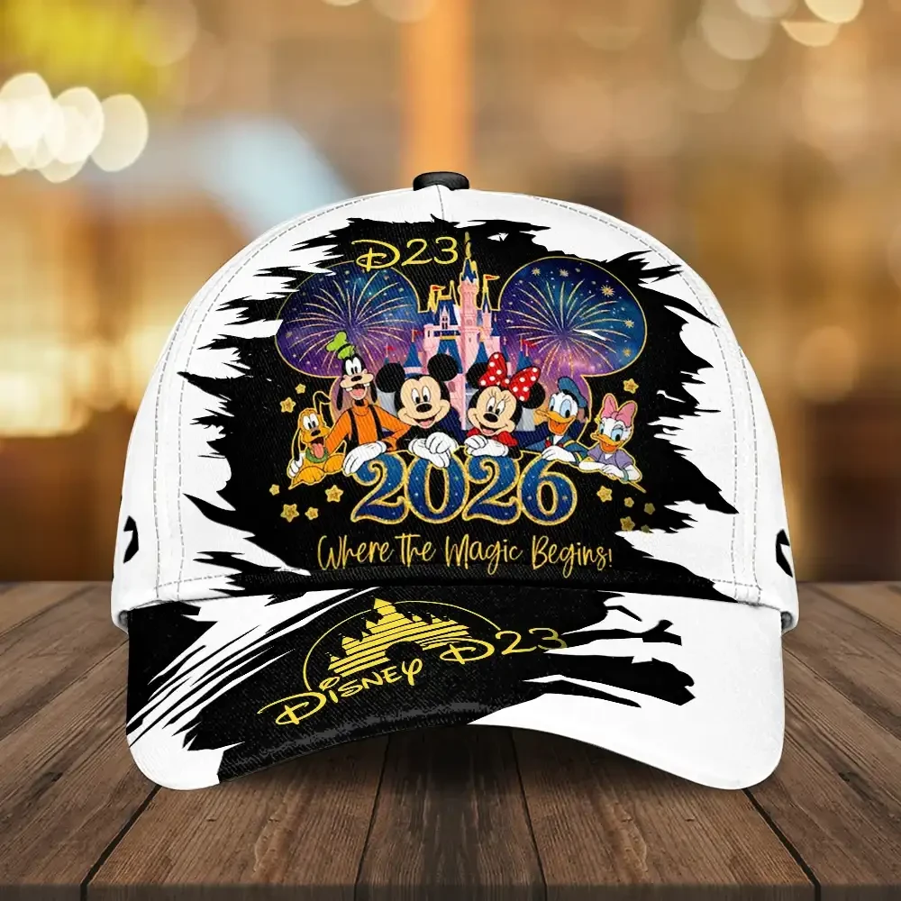 D23 2026 Where The Magic Begins Hat D Merch Best Gifts For Daughters - Kdjoy