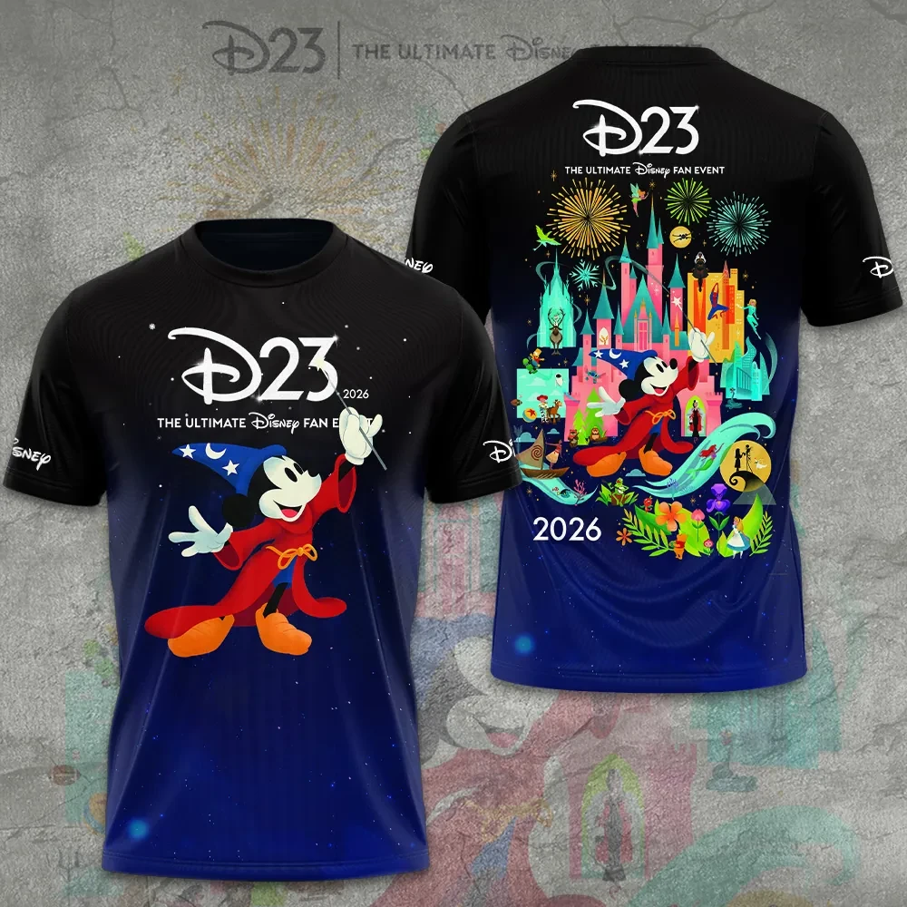 D23 The Ultimate Fan Event 2026 T-Shirt Mickey Castle Event Shirt Gift For Brothers - Kdjoy