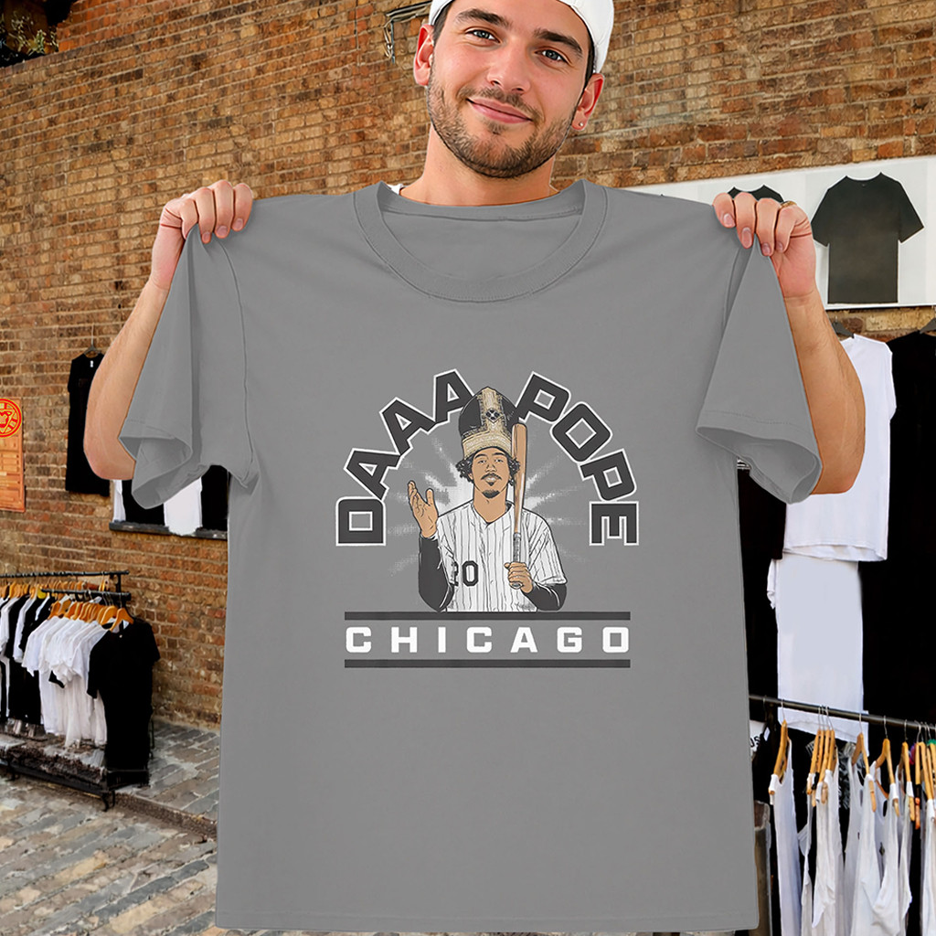 Daaa Pope Shirt Chicago South Side Baseball Game T-Shirt Chicago White Sox Merch Fans Gifts - Kdjoy Daaa Pope Shirt Chicago South Side Baseball Game T-Shirt Chicago White Sox Merch Fans Gifts - Kdjoy