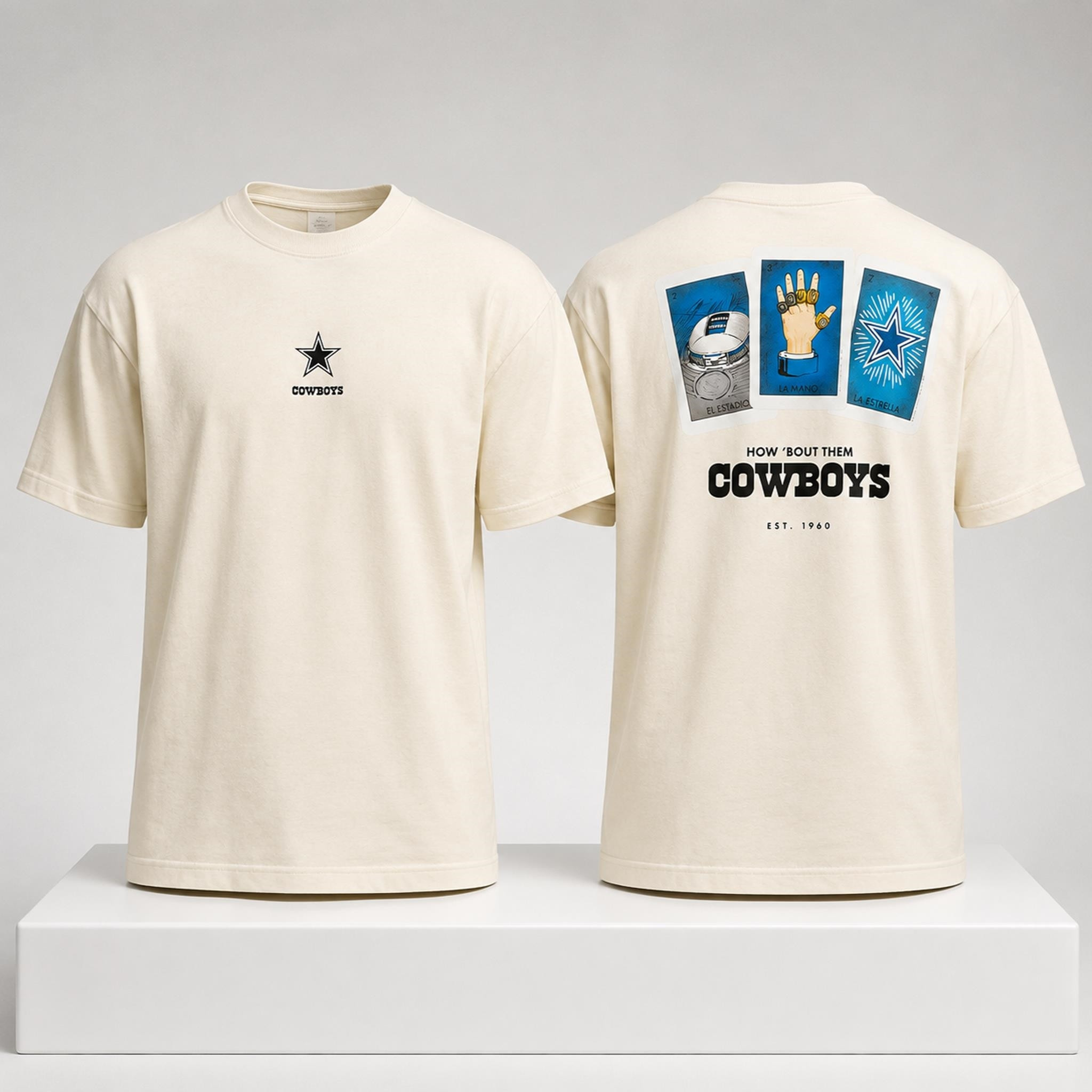 Dallas Cowboys How Bout Them Cowboys Est 1960 Shirt Dallas Cowboys Merch Gifts For Dudes - Kdjoy