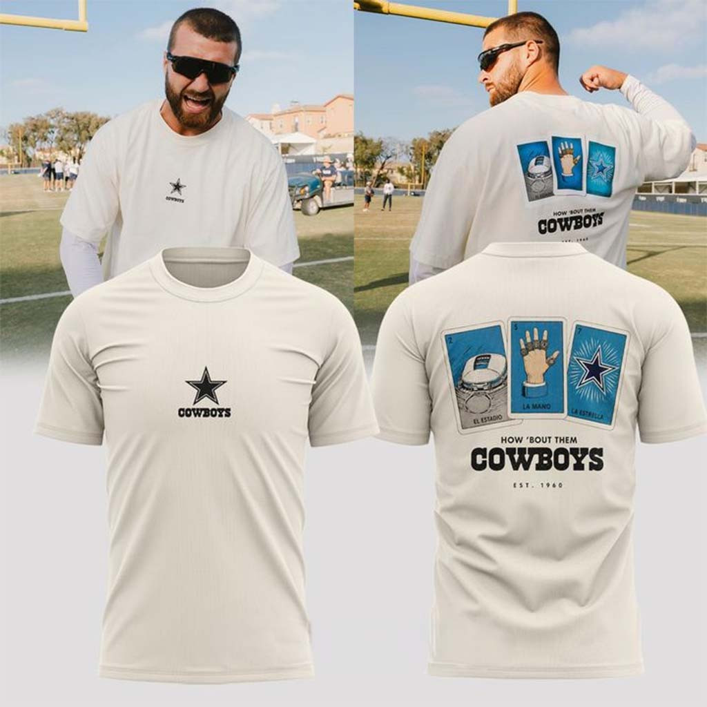 Dallas Cowboys Merch 2026 How Bout Them Cowboys T-Shirt Gift Ideas For Football Fan - Kdjoy