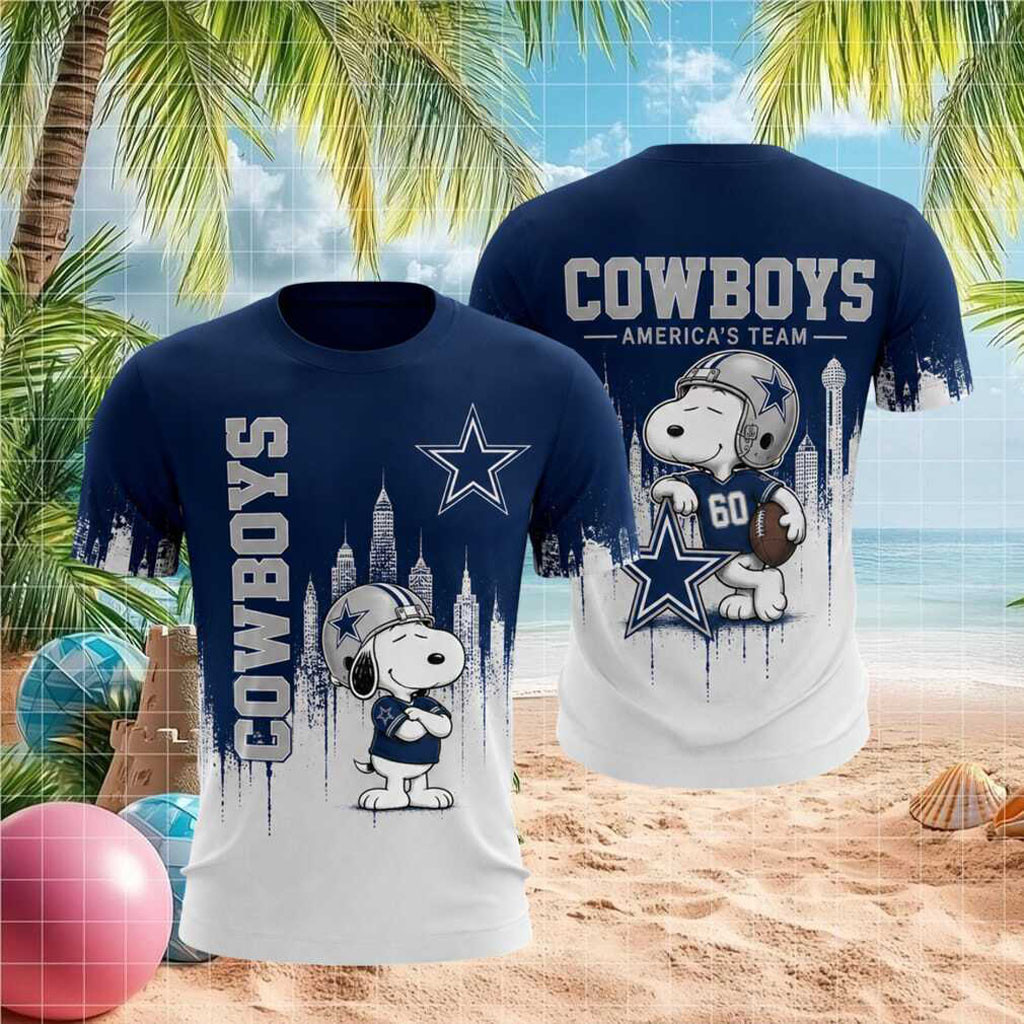 Dallas Cowboys Snoopy America's Team City Skyline Shirt Dallas Cowboys Merch Football Fan Gifts - Kdjoy Dallas Cowboys Snoopy America's Team City Skyline Shirt Dallas Cowboys Merch Football Fan Gifts - Kdjoy