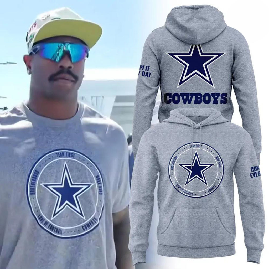 Dallas Cowboys Team First Star Hoodie 2026 Dallas Cowboys Merch Gift For Football Lovers - Kdjoy Dallas Cowboys Team First Star Hoodie 2026 Dallas Cowboys Merch Gift For Football Lovers - Kdjoy