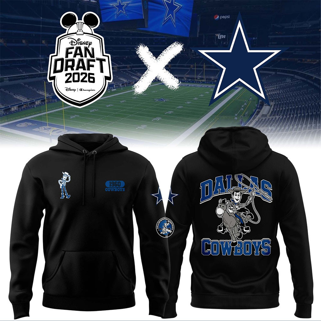 Dallas Cowboys Woody Toy Story Graphic Hoodie Dallas Cowboys Merch Gifts For Football Fan - Kdjoy