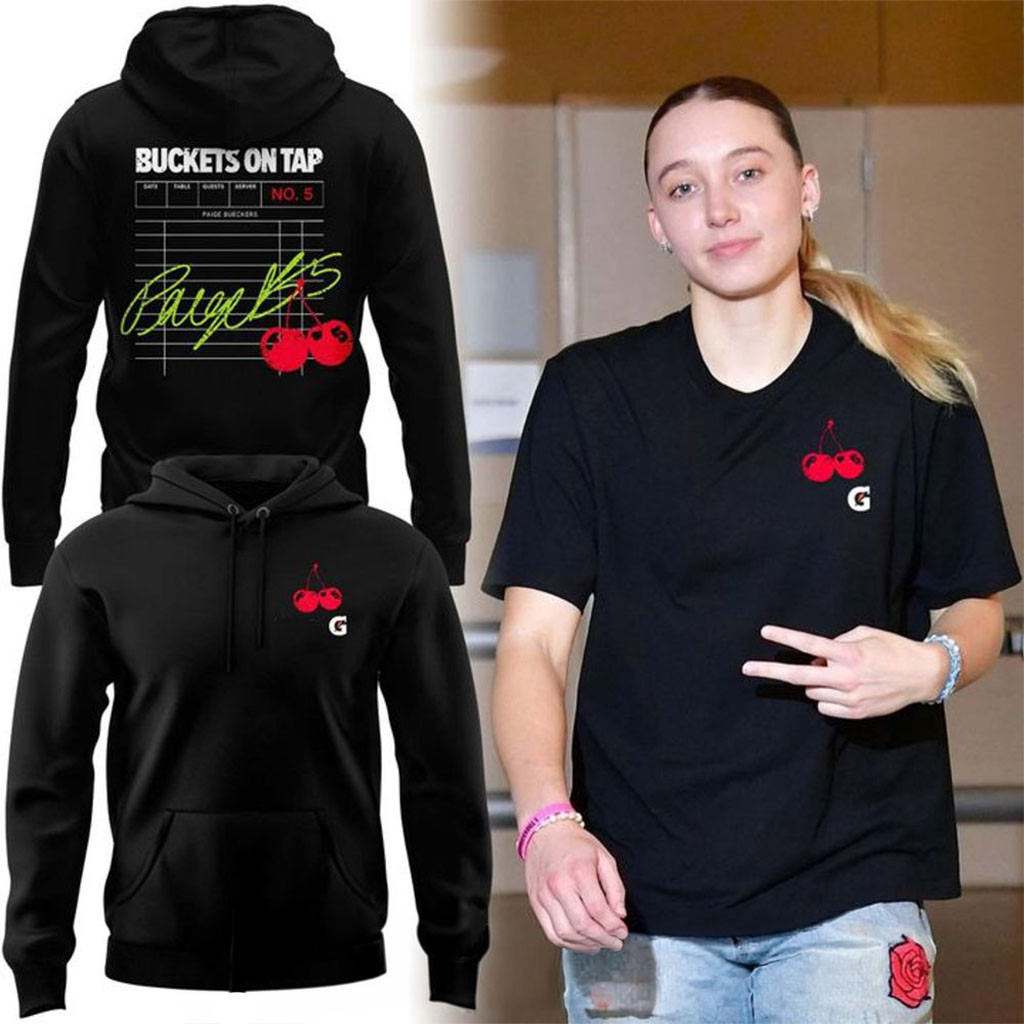 Dallas Wings Paige Bueckers Buckets On Tap Hoodie Dallas Wings Merch Present For BFF - Kdjoy