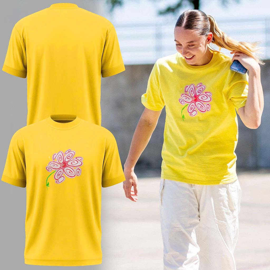 Dallas Wings S Flower Graphic T-Shirt 2026 Dallas Wings Merch Best Gift For Sisters - Kdjoy