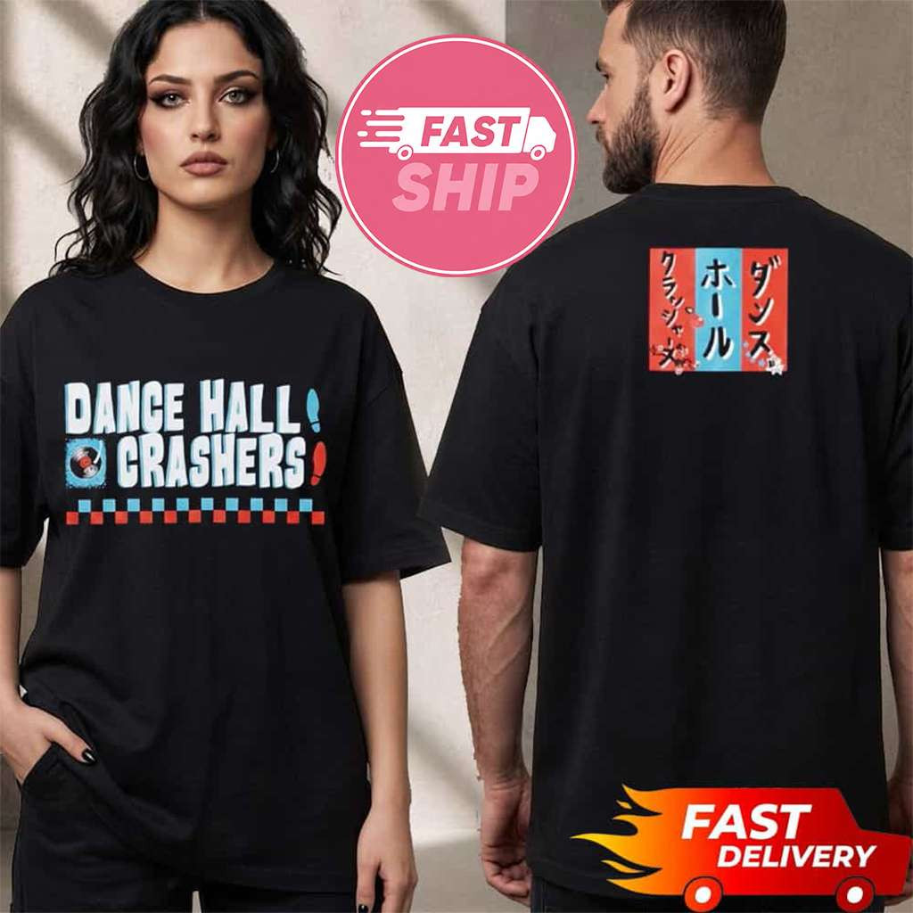 Dance Hall Crashers x Air Jam 2026 Checkerboard T-Shirt Dance Hall Crashers Merch Fans Gifts - Kdjoy