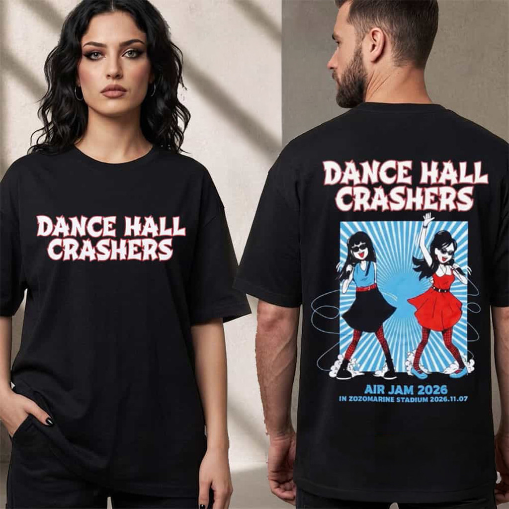 Dance Hall Crashers X Air Jam 2026 In Zozomarine Stadium T-Shirt Dance Hall Crashers Merch - Kdjoy