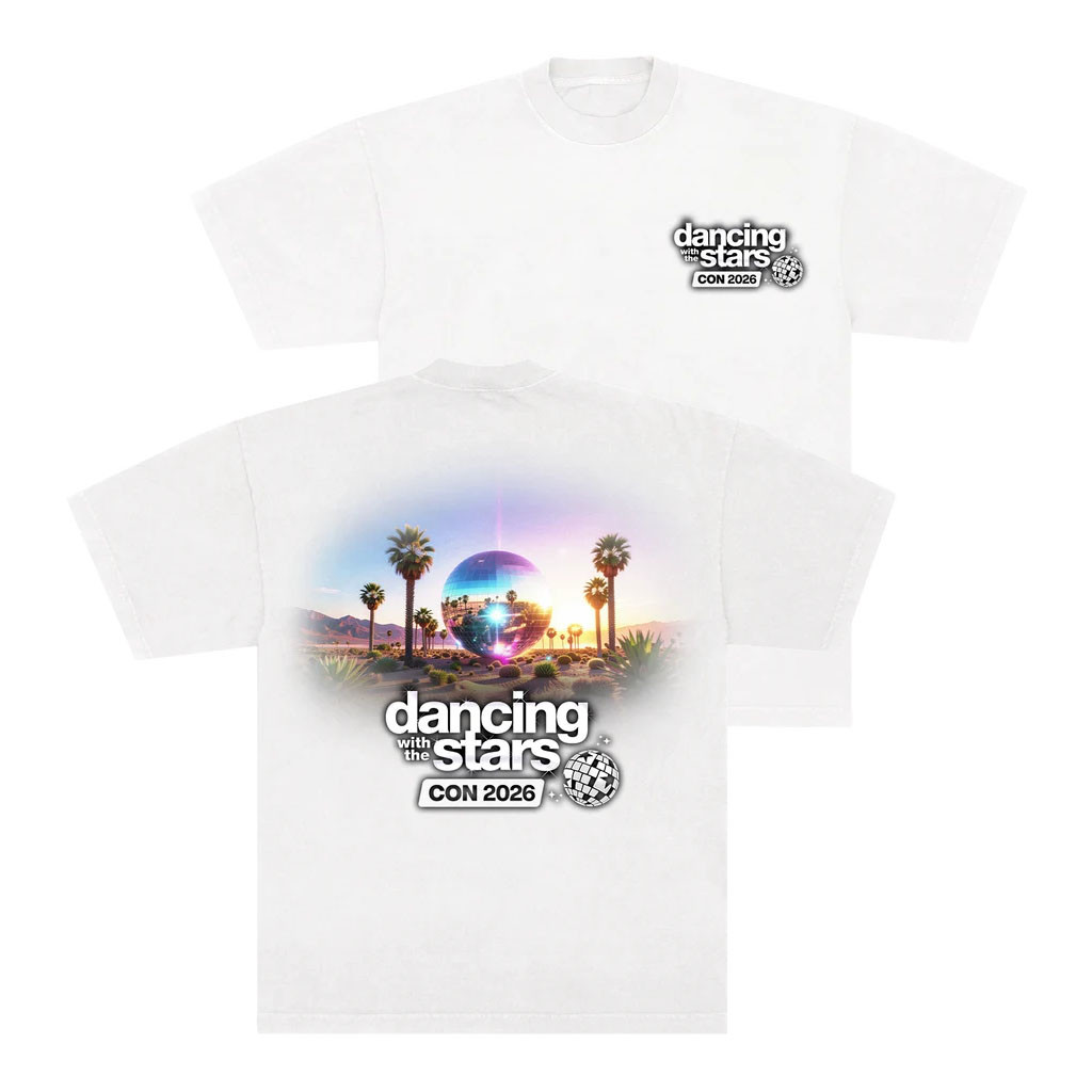Dancing With The Stars Merch 2026 DWTSCON Disco Desert T-Shirt Gift For TV Series Fans - Kdjoy