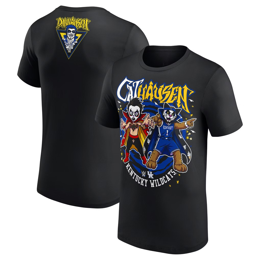 Danhausen Merch 2026 Danhausen Cathausen X University Of Kentucky T-Shirt Black Gift For Fans - Kdjoy